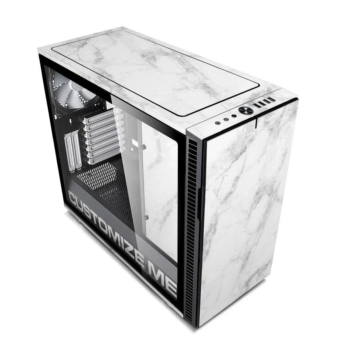 Define R6 Marble Series Skins - Slickwraps