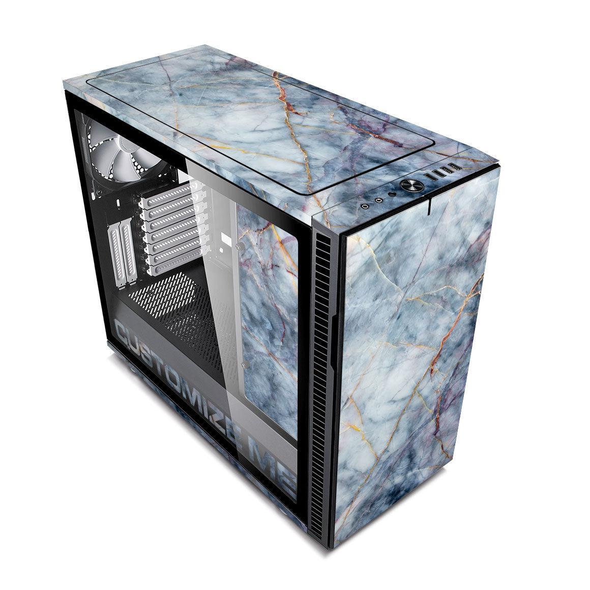 Define R6 Marble Series Skins - Slickwraps