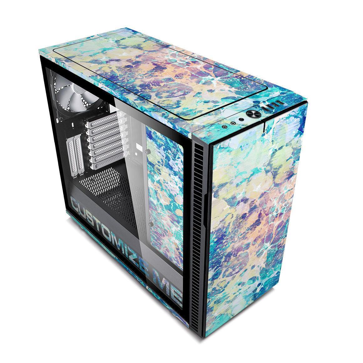 Define R6 Marble Series Skins - Slickwraps