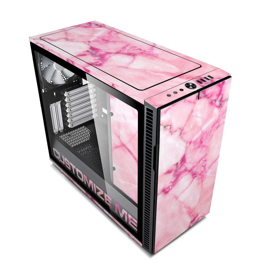 Define R6 Marble Series Skins - Slickwraps
