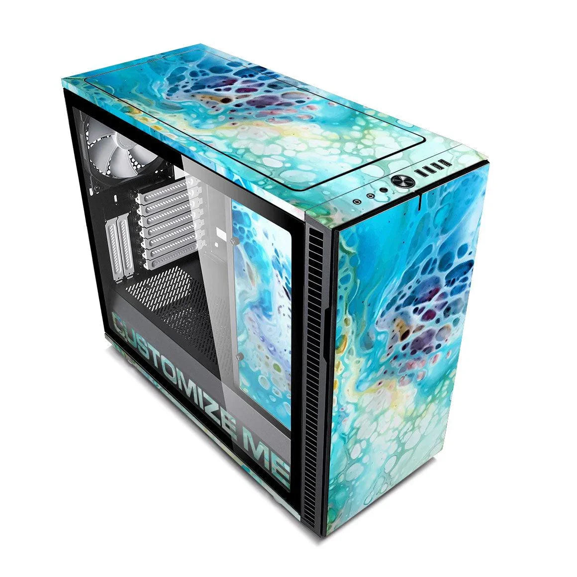 Define R6 Oil Paint Series Skins - Slickwraps