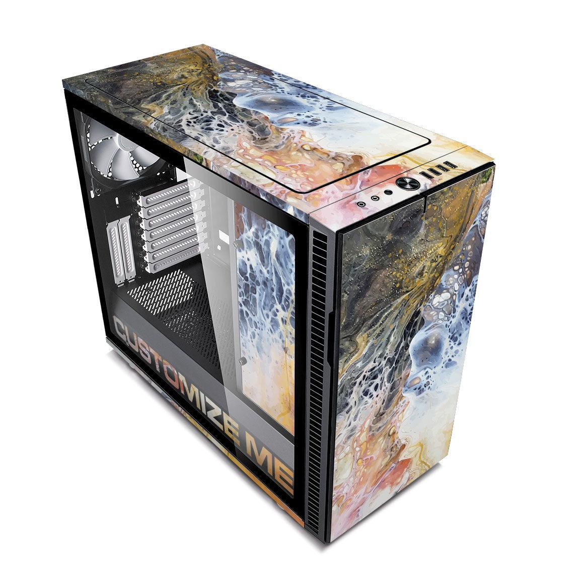Define R6 Oil Paint Series Skins - Slickwraps