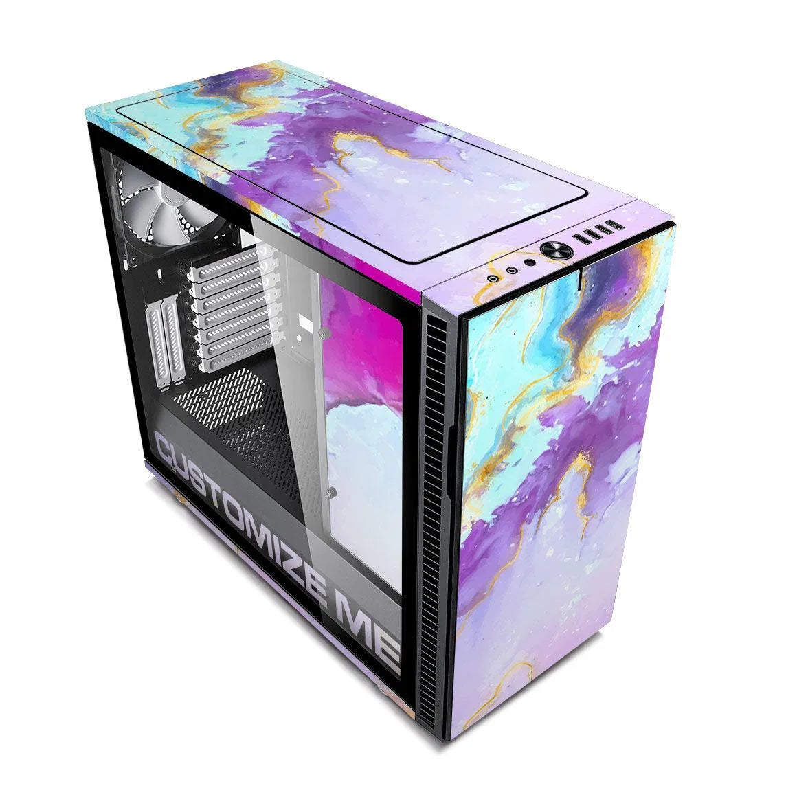 Define R6 Oil Paint Series Skins - Slickwraps