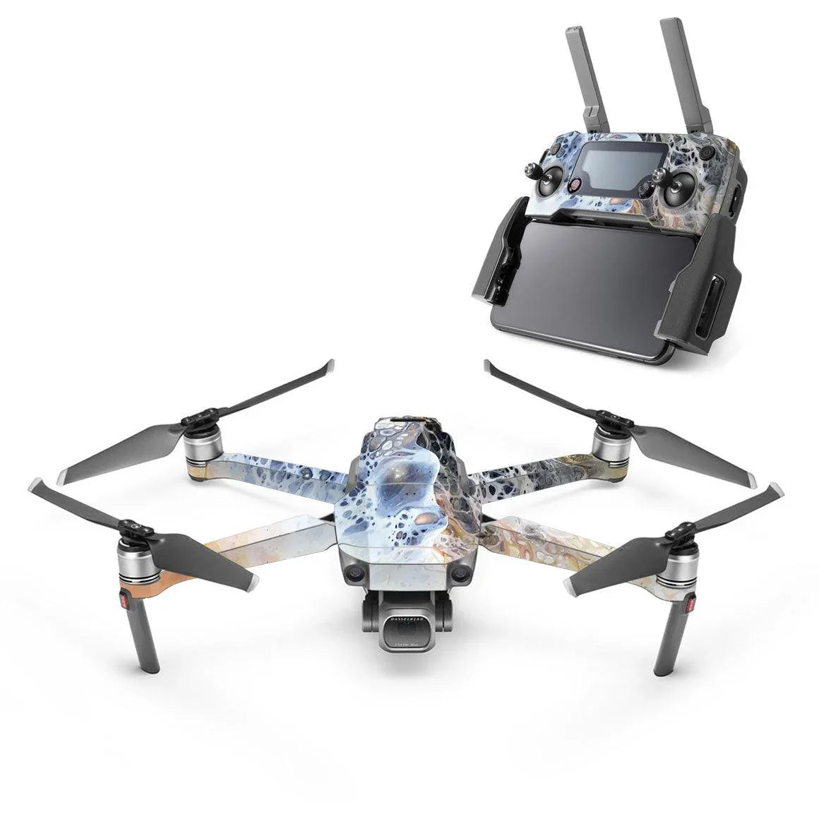 DJI Mavic 2 Oil Paint Series Skins - Slickwraps