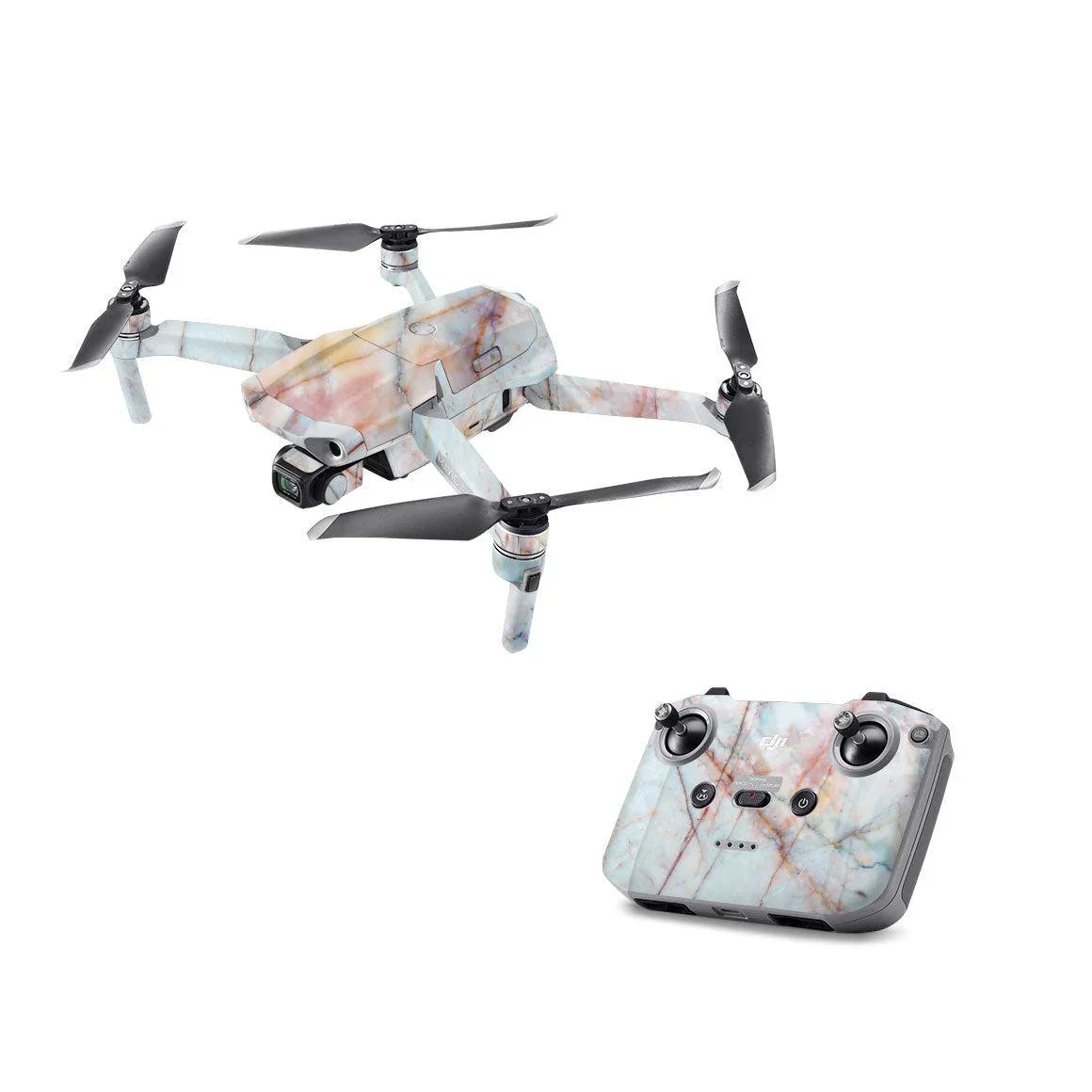 DJI Mavic Air 2 (2020) Marble Series Skins - Slickwraps