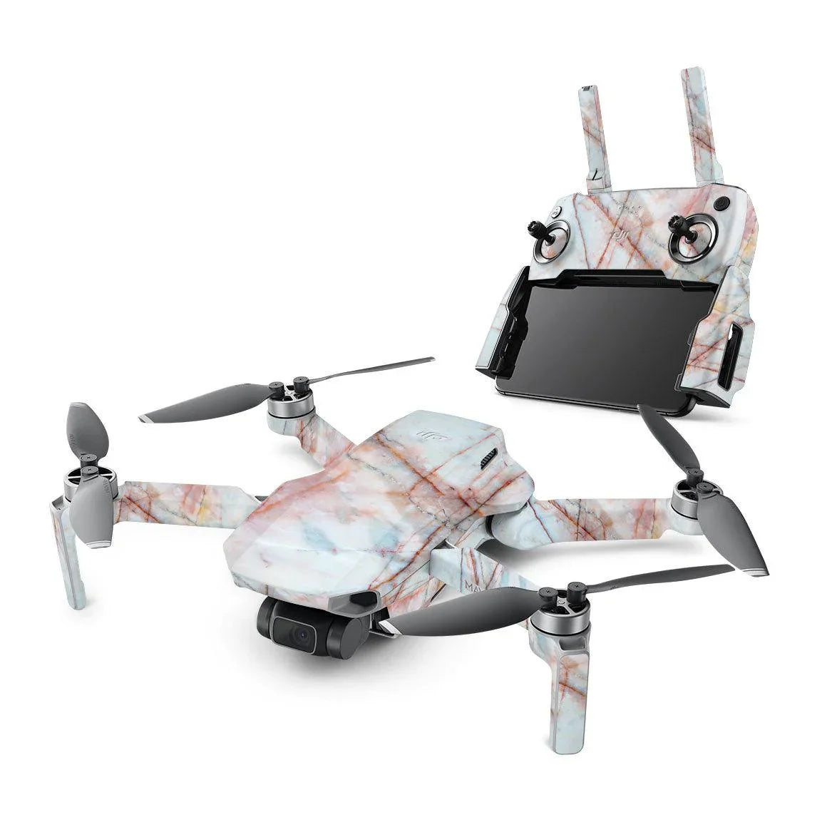 DJI Mavic Mini Marble Series Skins - Slickwraps