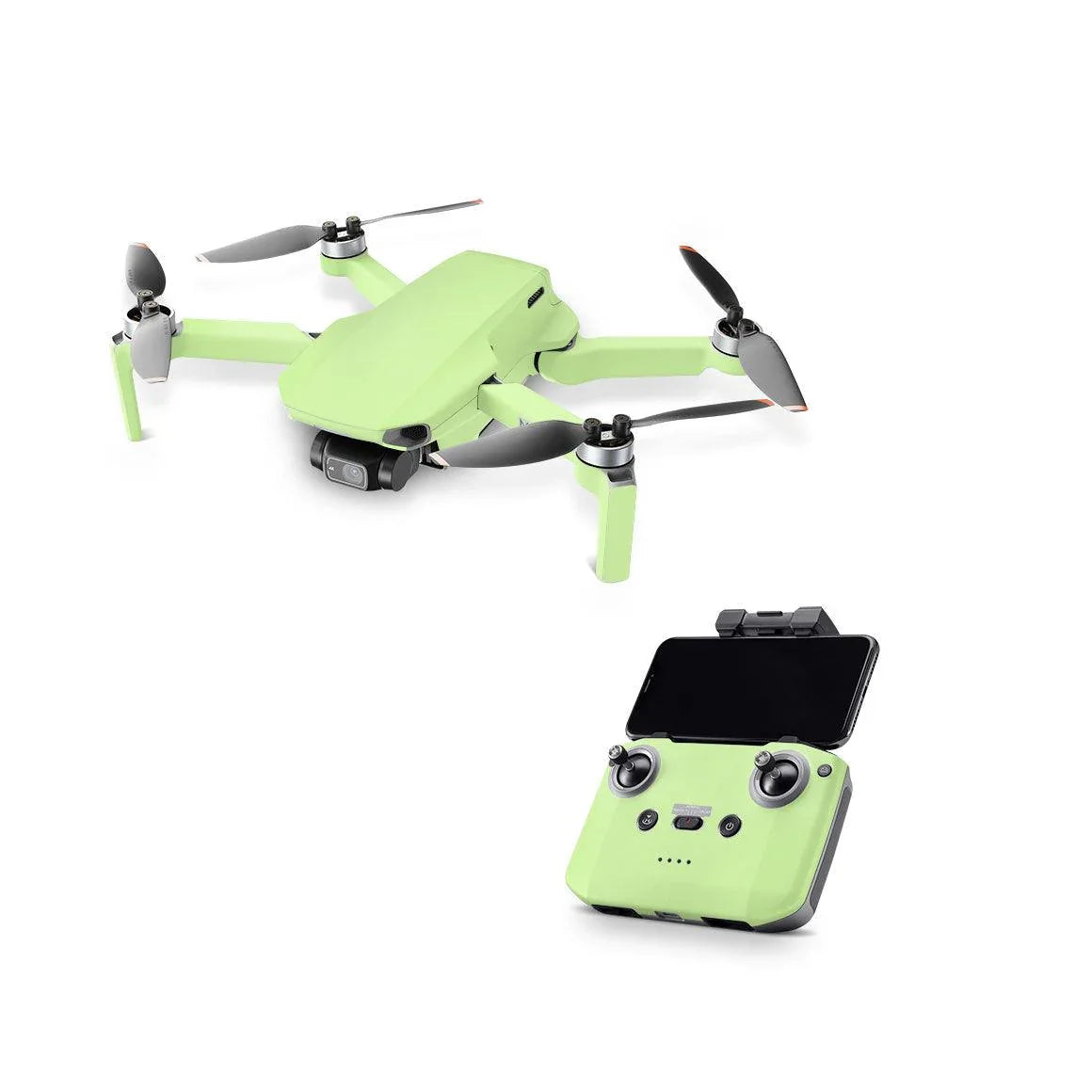 DJI Mini 2 (2020) Green Glow Skin - Slickwraps