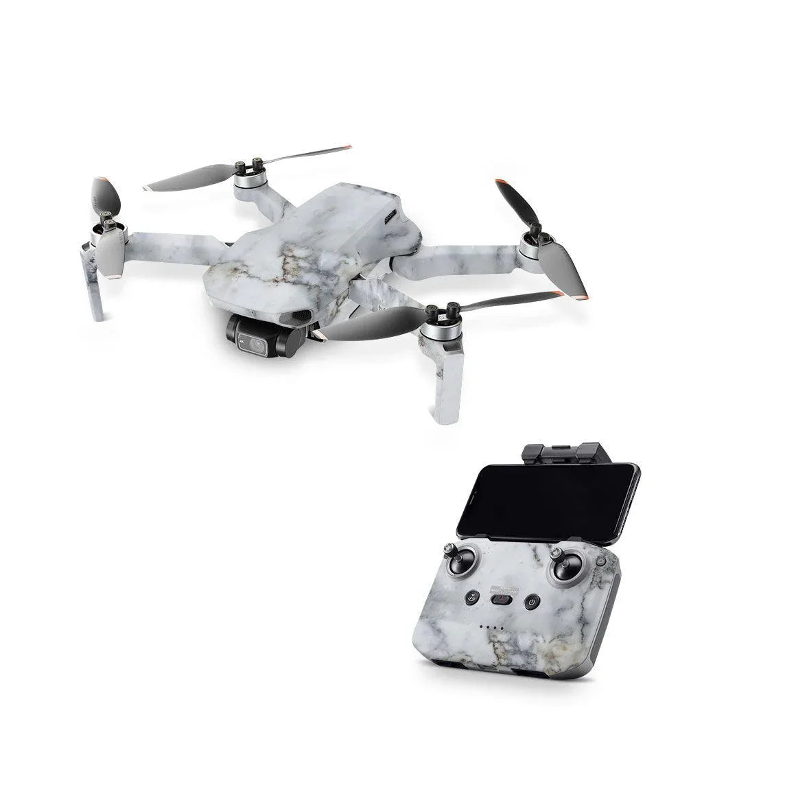 DJI Mini 2 (2020) Marble Series Skins - Slickwraps