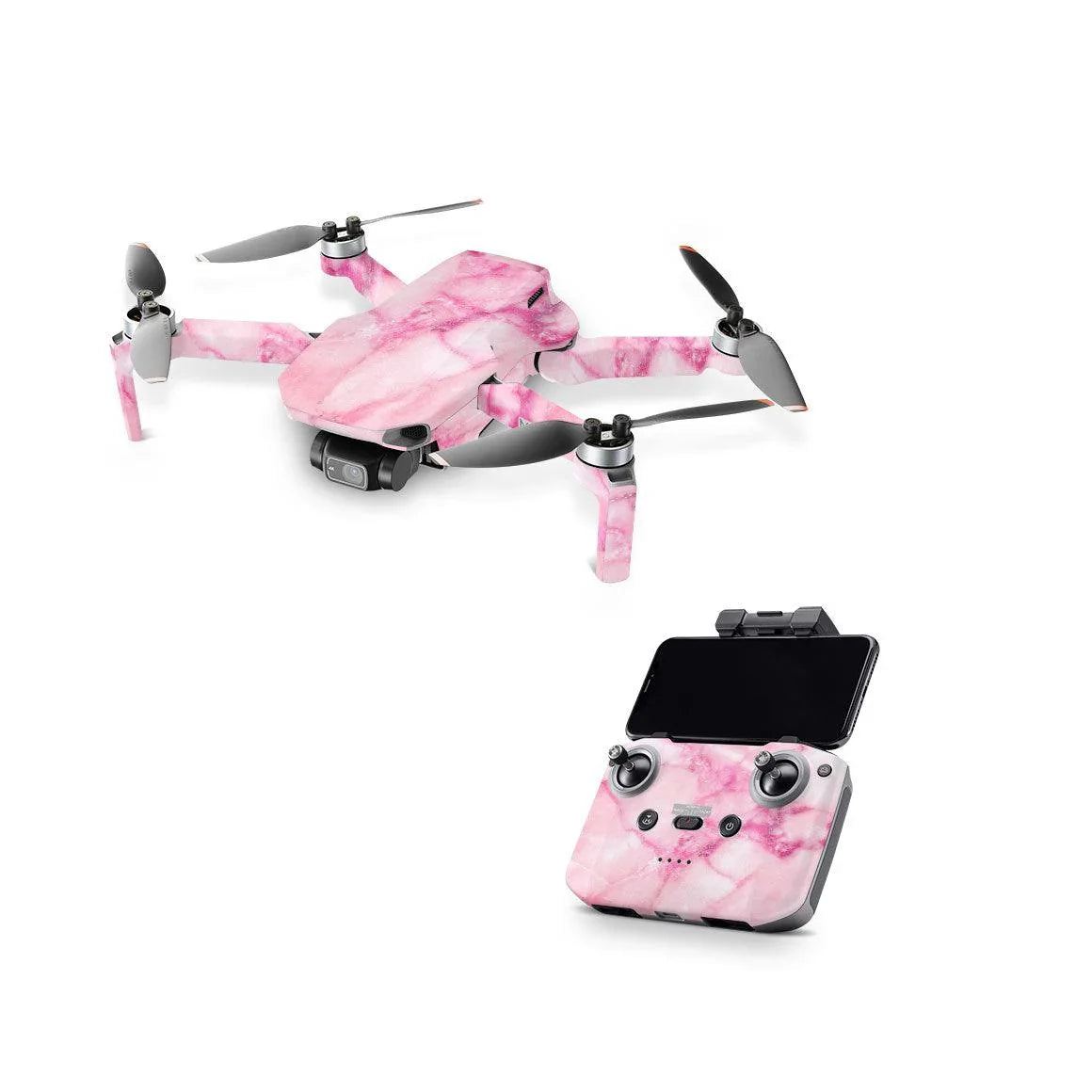 DJI Mini 2 (2020) Marble Series Skins - Slickwraps