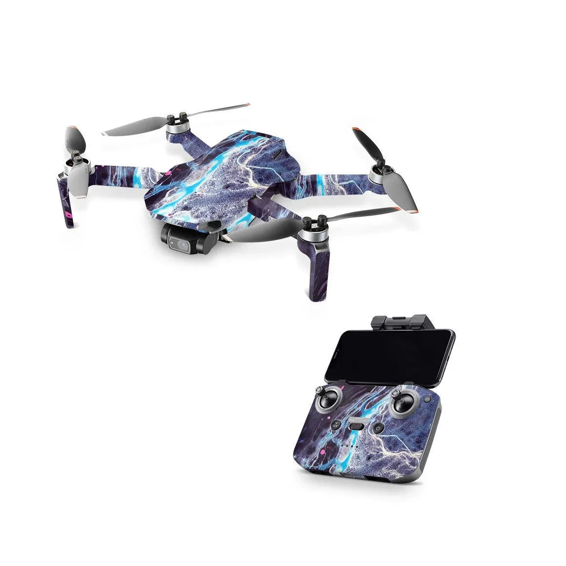 DJI Mini 2 (2020) Oil Paint Series Skins - Slickwraps