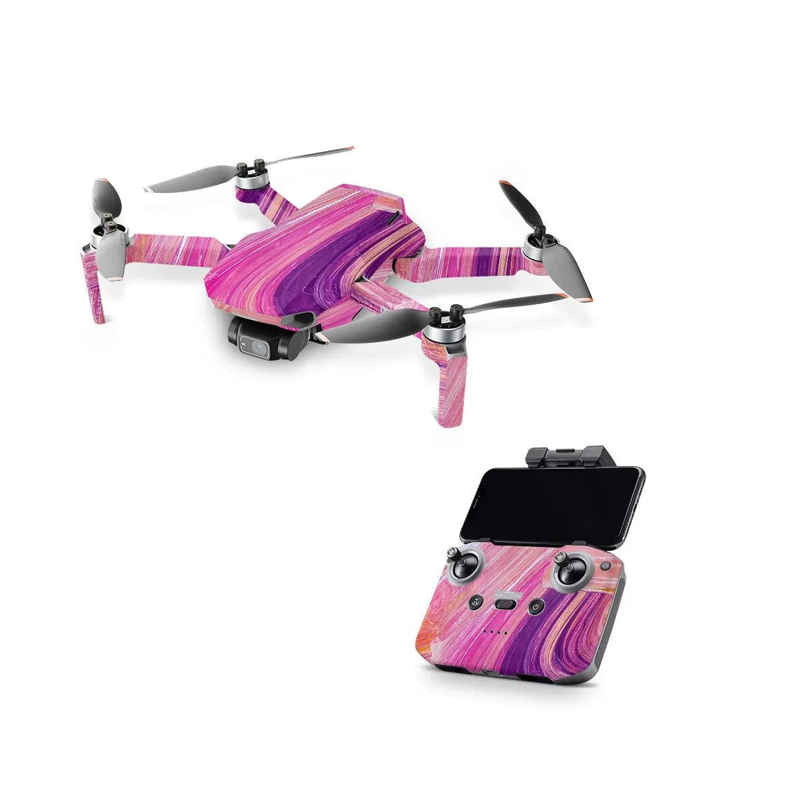 DJI Mini 2 (2020) Oil Paint Series Skins - Slickwraps
