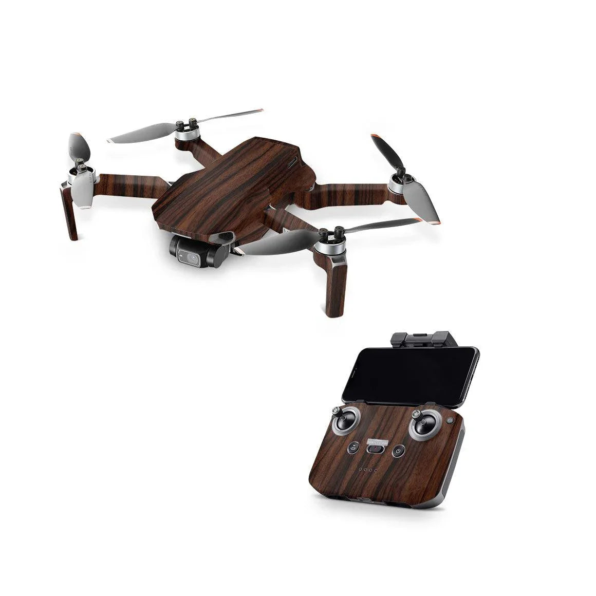 DJI Mini 2 (2020) Wood Series Skins - Slickwraps