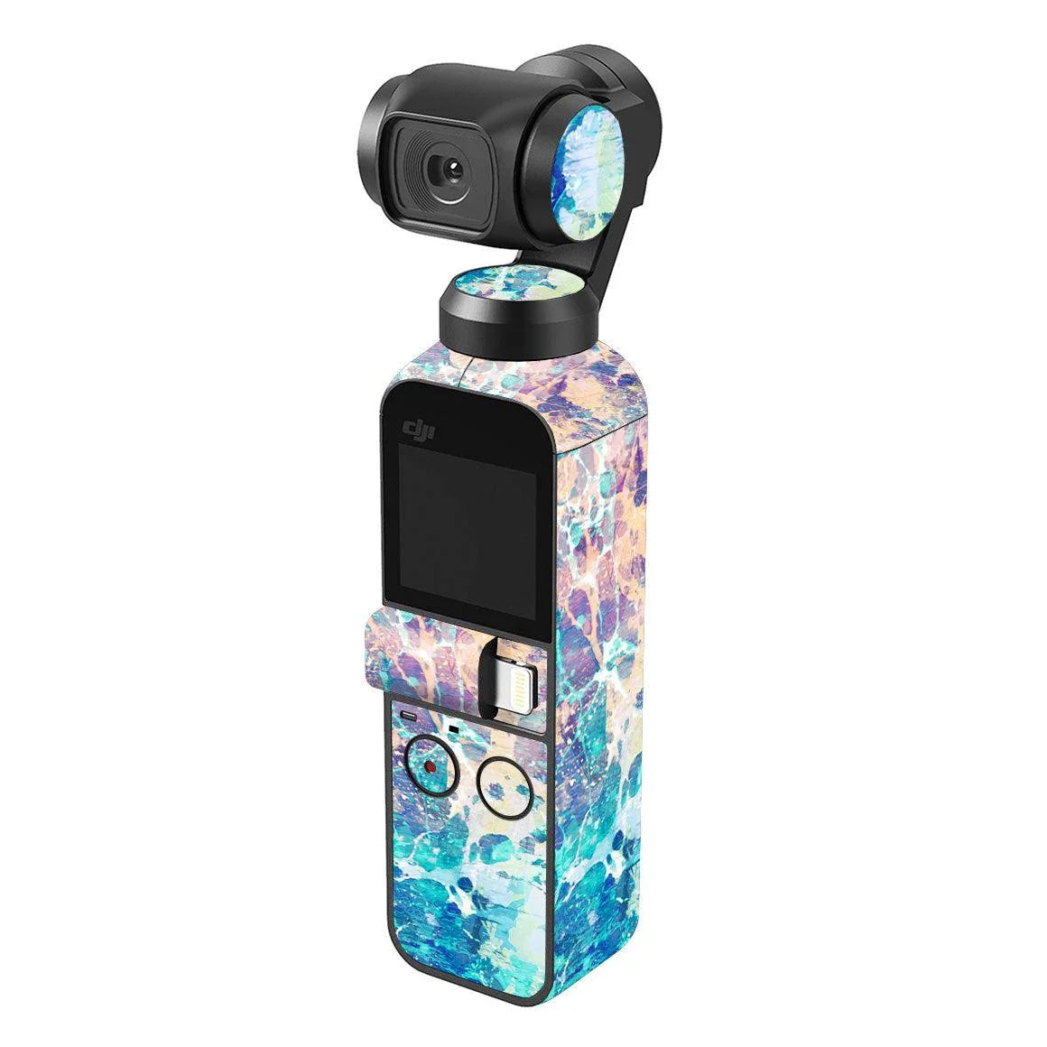 DJI Osmo Pocket Marble Series Skins - Slickwraps