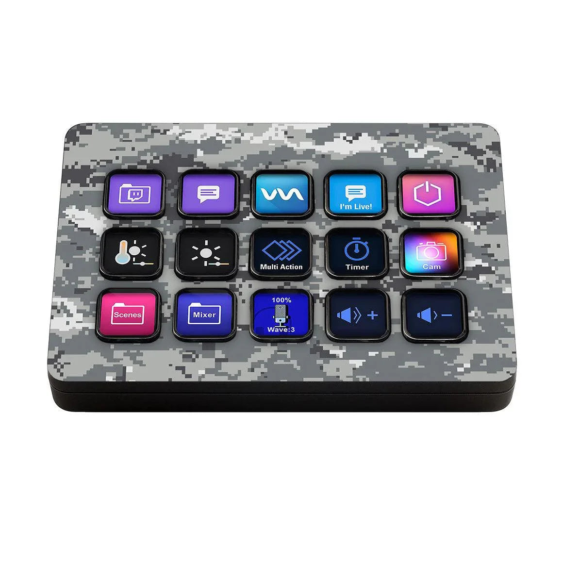 Elgato Stream Deck MK.2 Camo Series Skins - Slickwraps