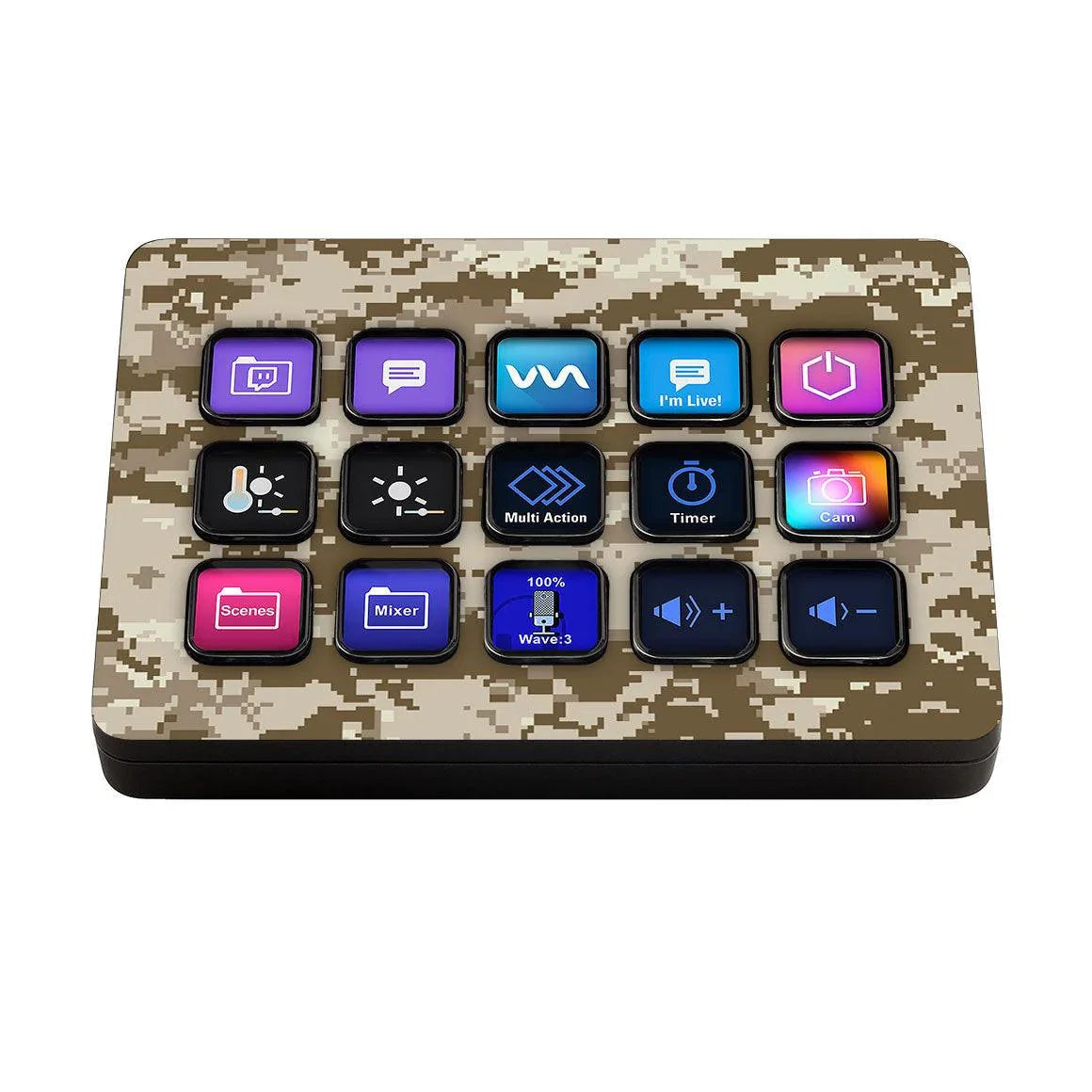 Elgato Stream Deck MK.2 Camo Series Skins - Slickwraps