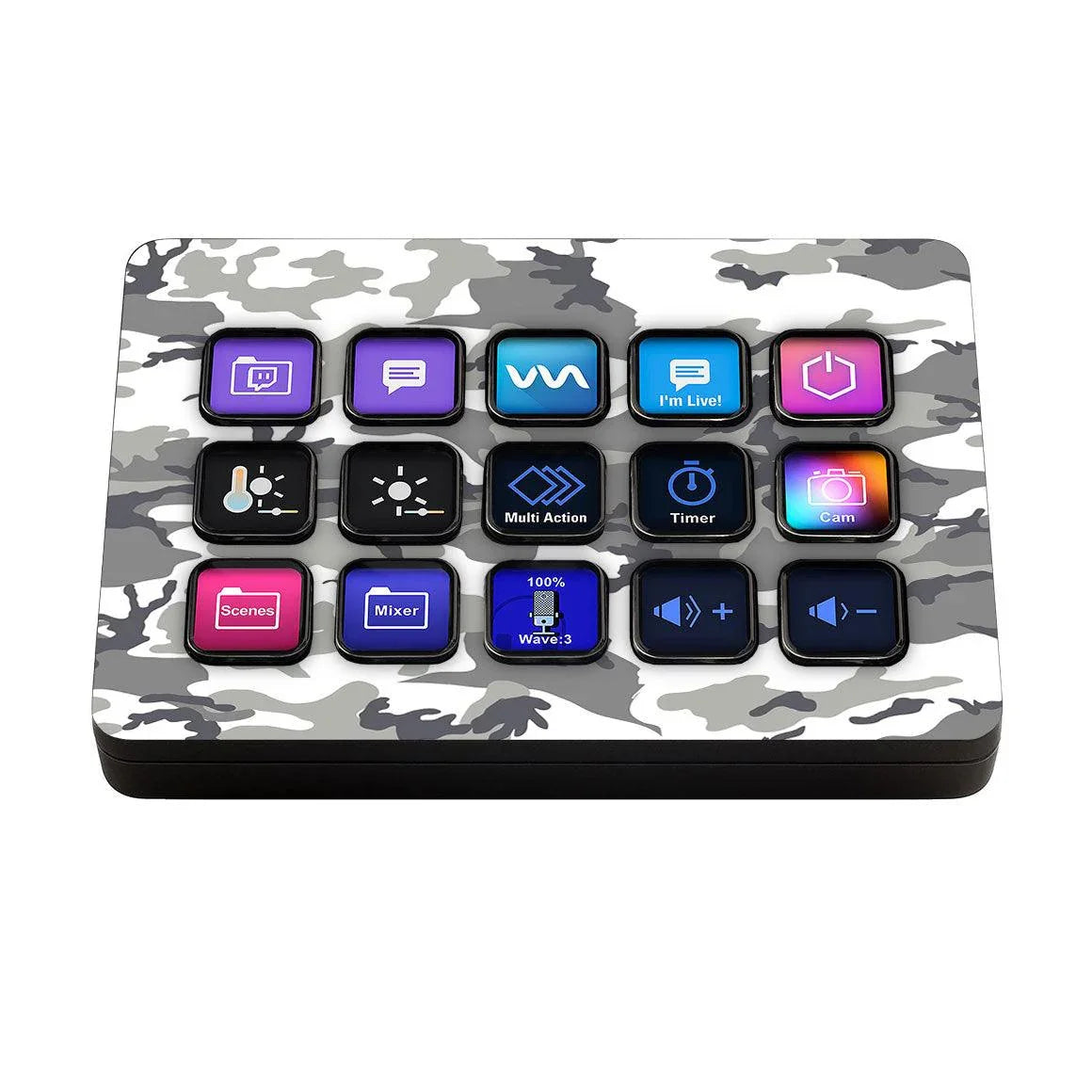 Elgato Stream Deck MK.2 Camo Series Skins - Slickwraps