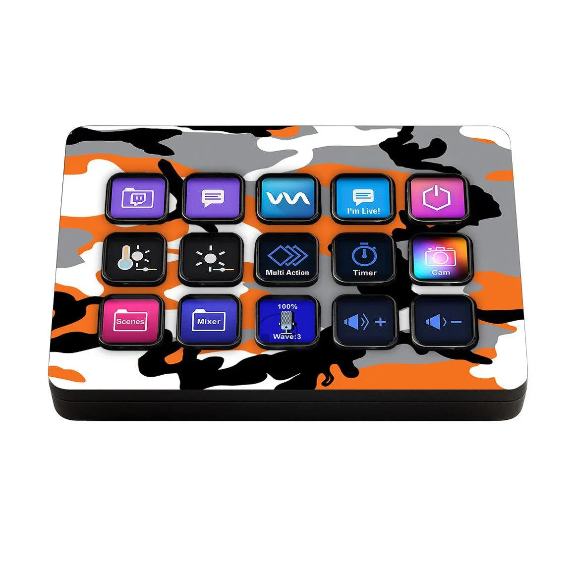 Elgato Stream Deck MK.2 Camo Series Skins - Slickwraps