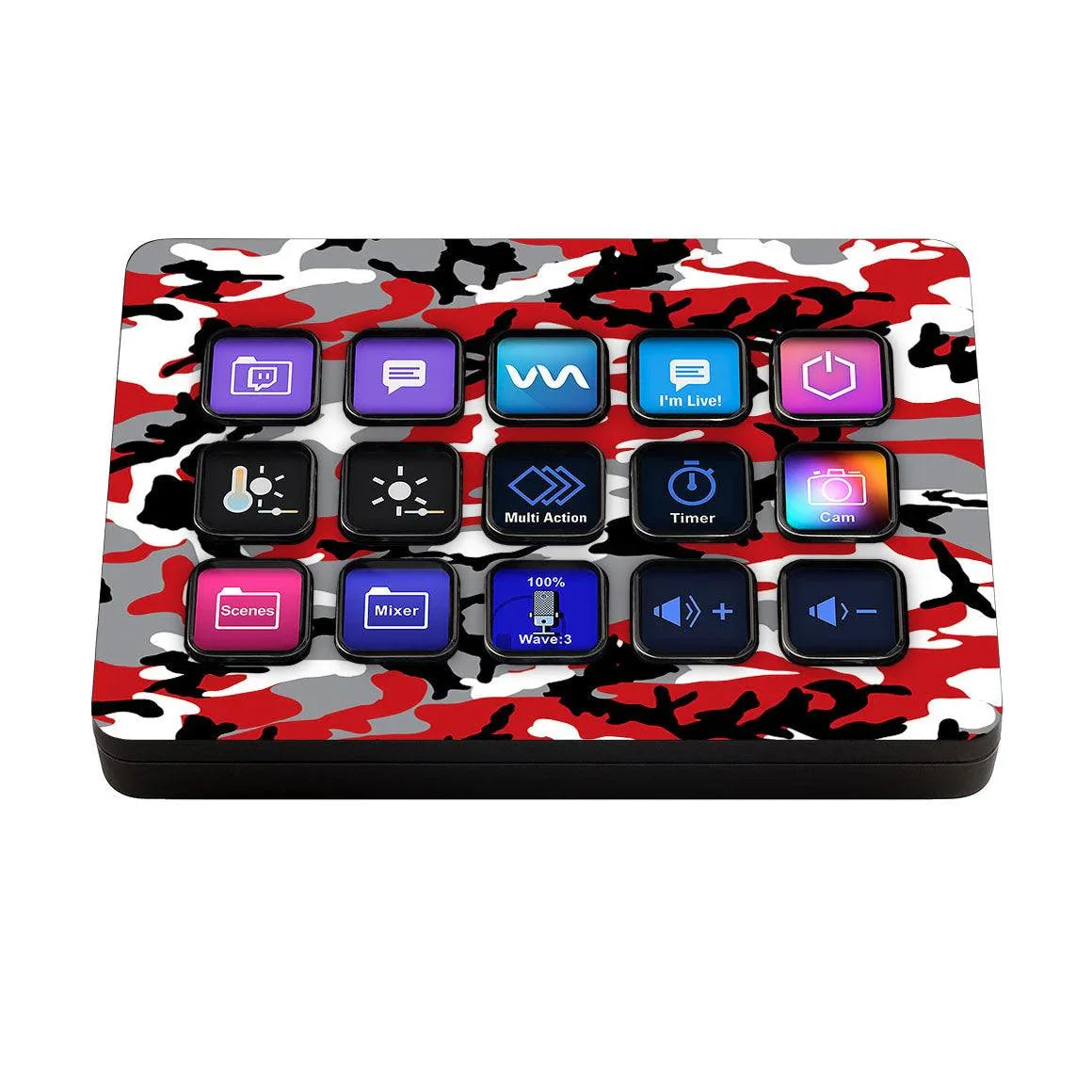 Elgato Stream Deck MK.2 Camo Series Skins - Slickwraps