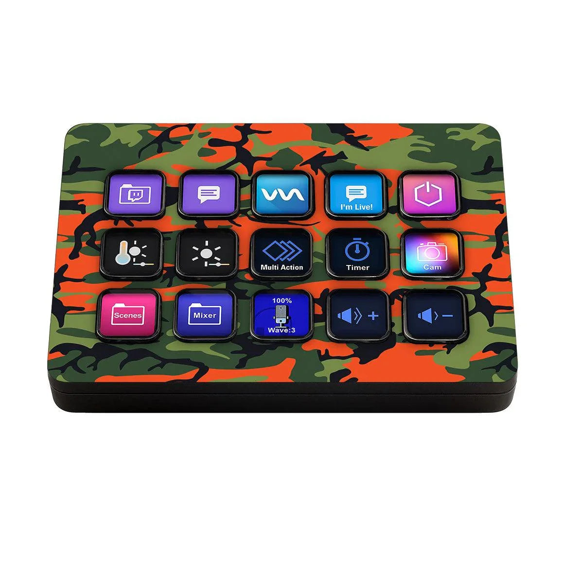 Elgato Stream Deck MK.2 Camo Series Skins - Slickwraps
