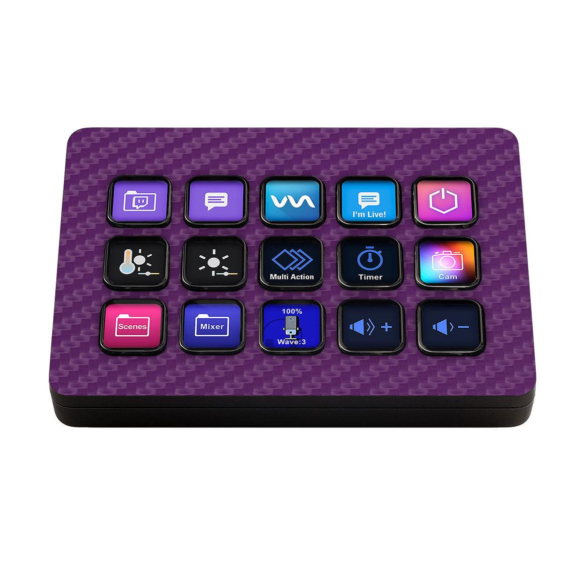 Elgato Stream Deck MK.2 Carbon Series Skins/Wraps & Covers – Slickwraps Elgato Stream Deck MK.2 Carbon Series Skins/Wraps & Covers – Slickwraps