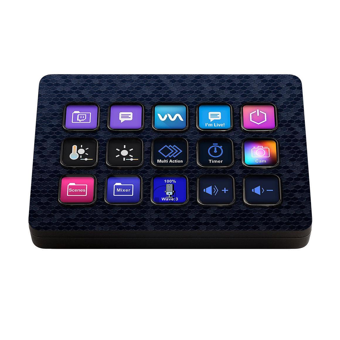 Elgato Stream Deck MK.2 Honeycomb Series Skins - Slickwraps