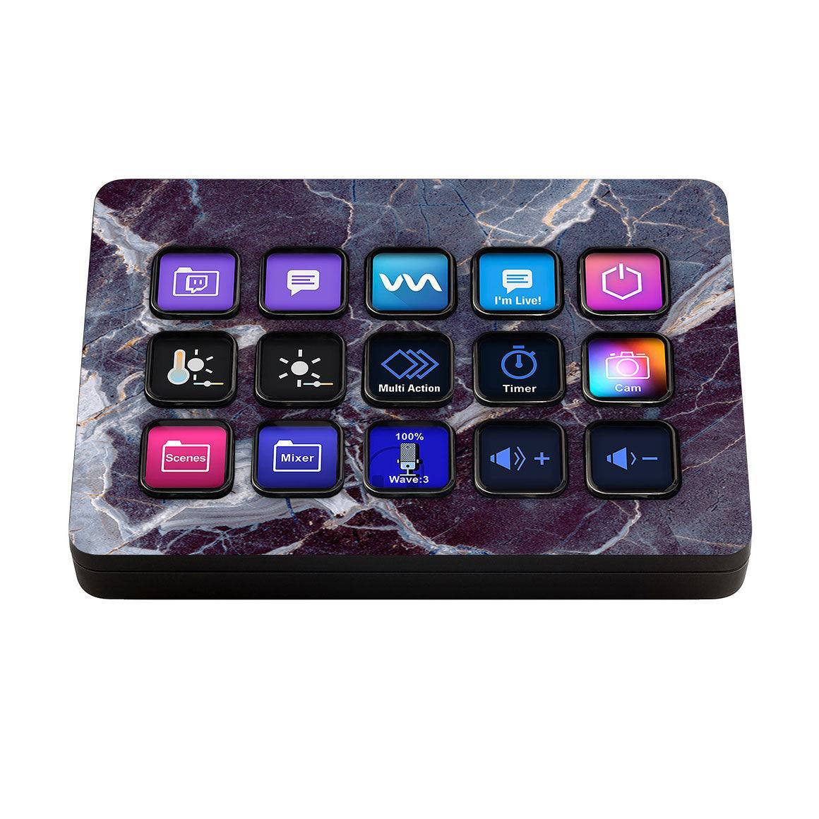 Elgato Stream Deck MK.2 Marble Series Skins - Slickwraps