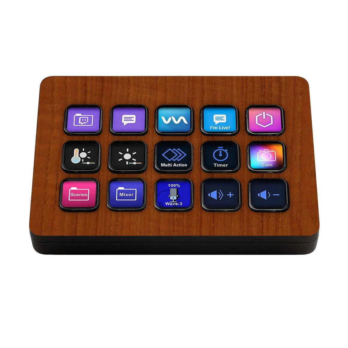 Stream Deck Elgato Stream Deck MK.2 Wood Series Skins/Wraps & Covers – Slickwraps