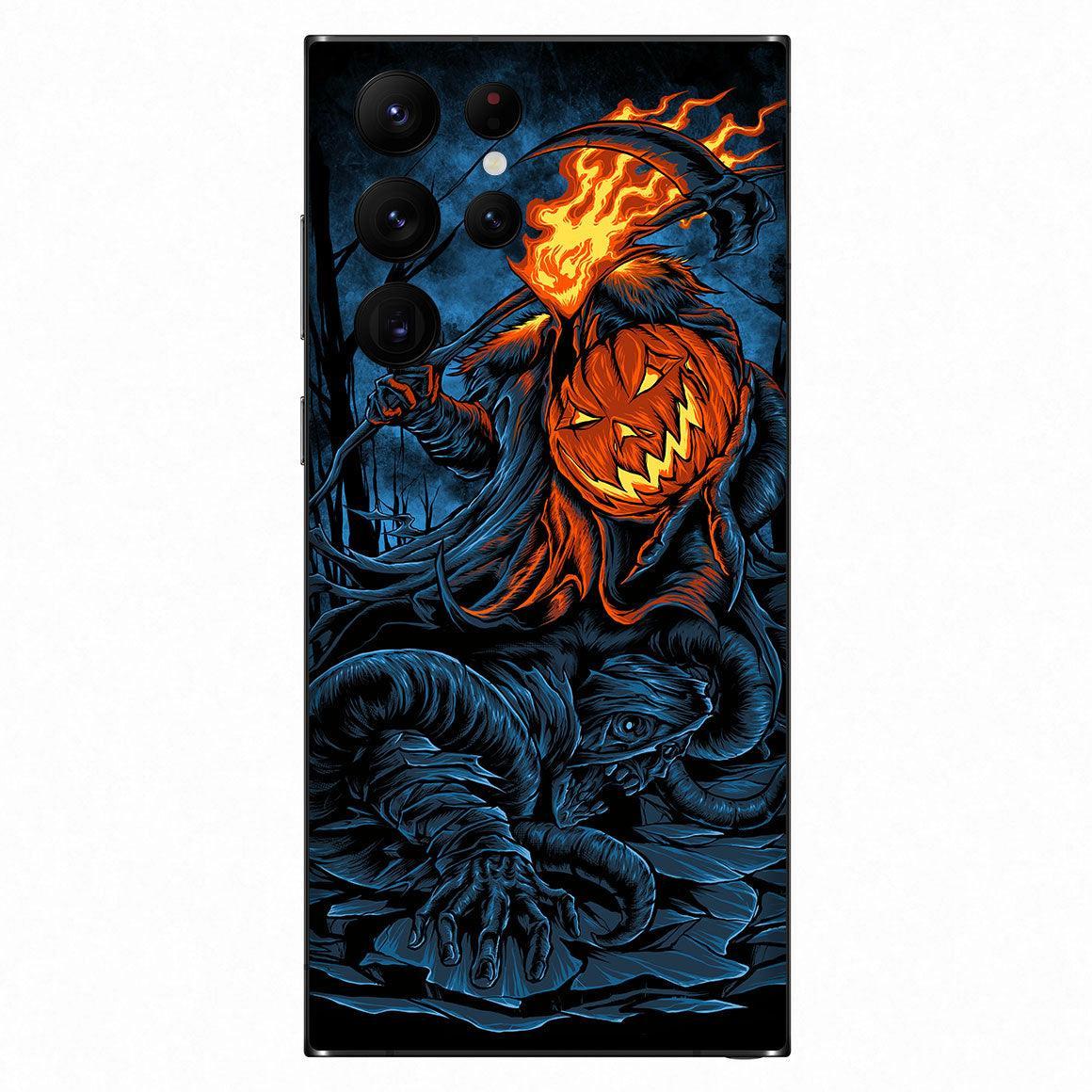 Flaming Pumpkin - Slickwraps