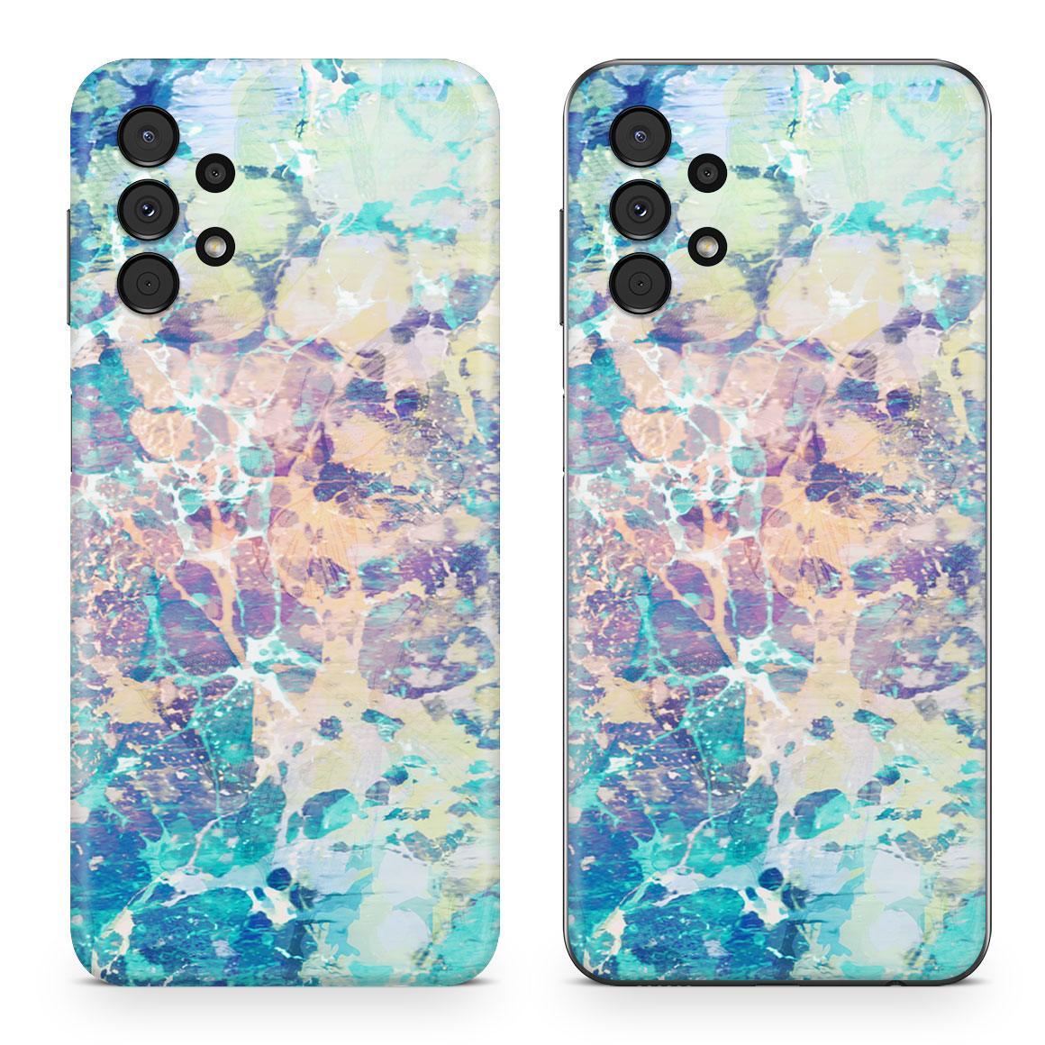 Galaxy A13 Marble Series Skins - Slickwraps