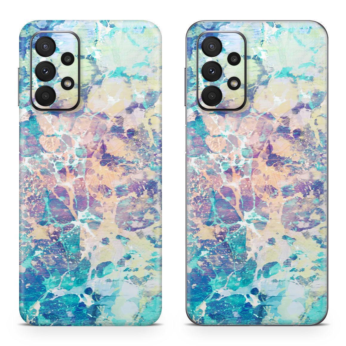 Galaxy A23 Marble Series Skins - Slickwraps
