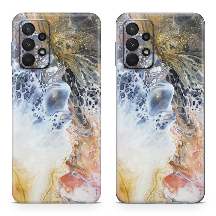 Galaxy A23 Oil Paint Series Skins - Slickwraps