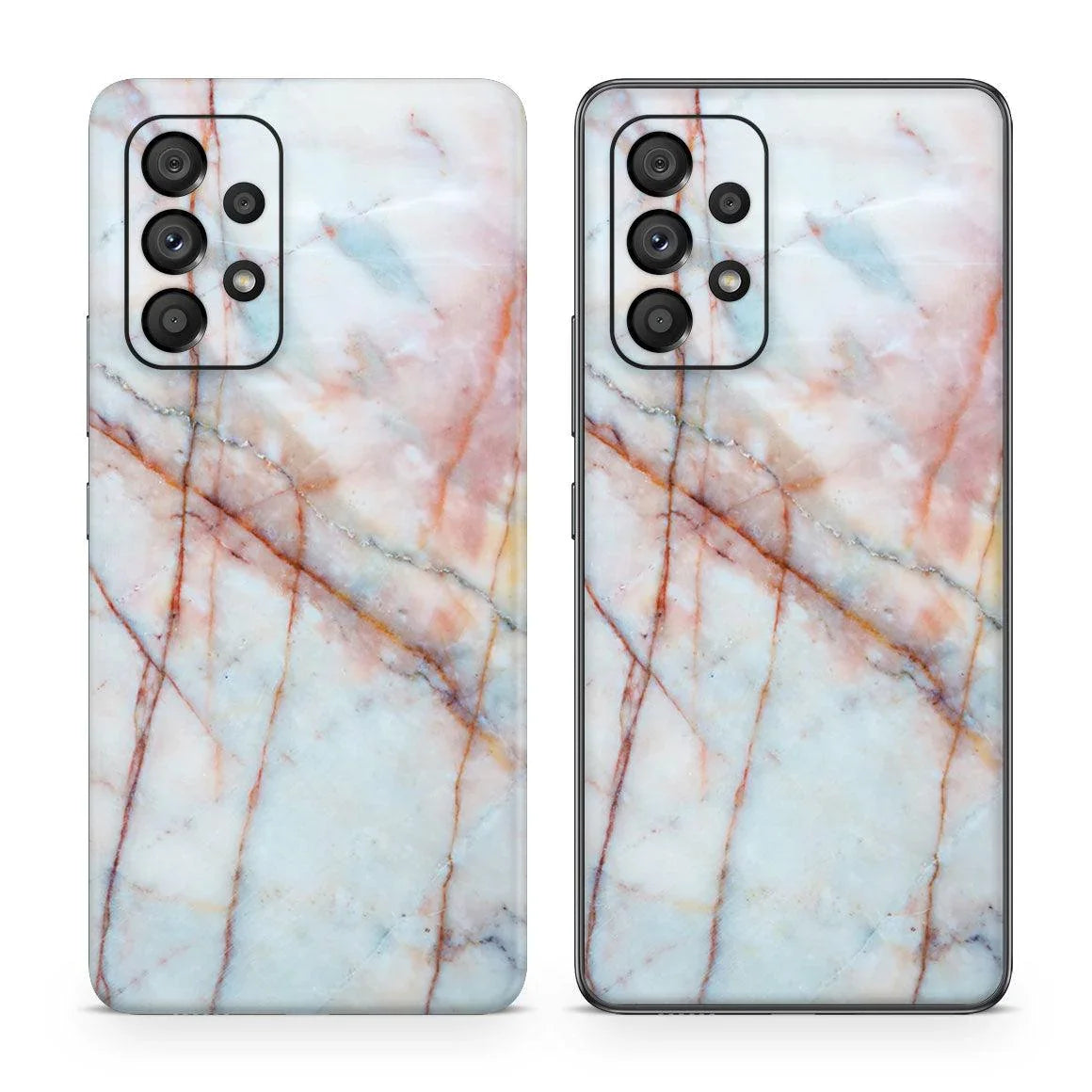 Galaxy A53 Marble Series Skins - Slickwraps