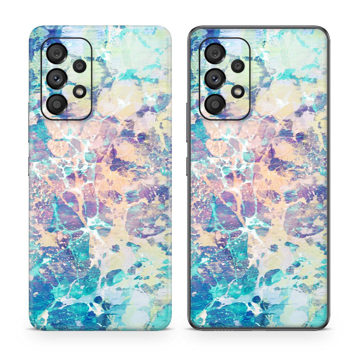 Galaxy A53 Marble Series Skins - Slickwraps