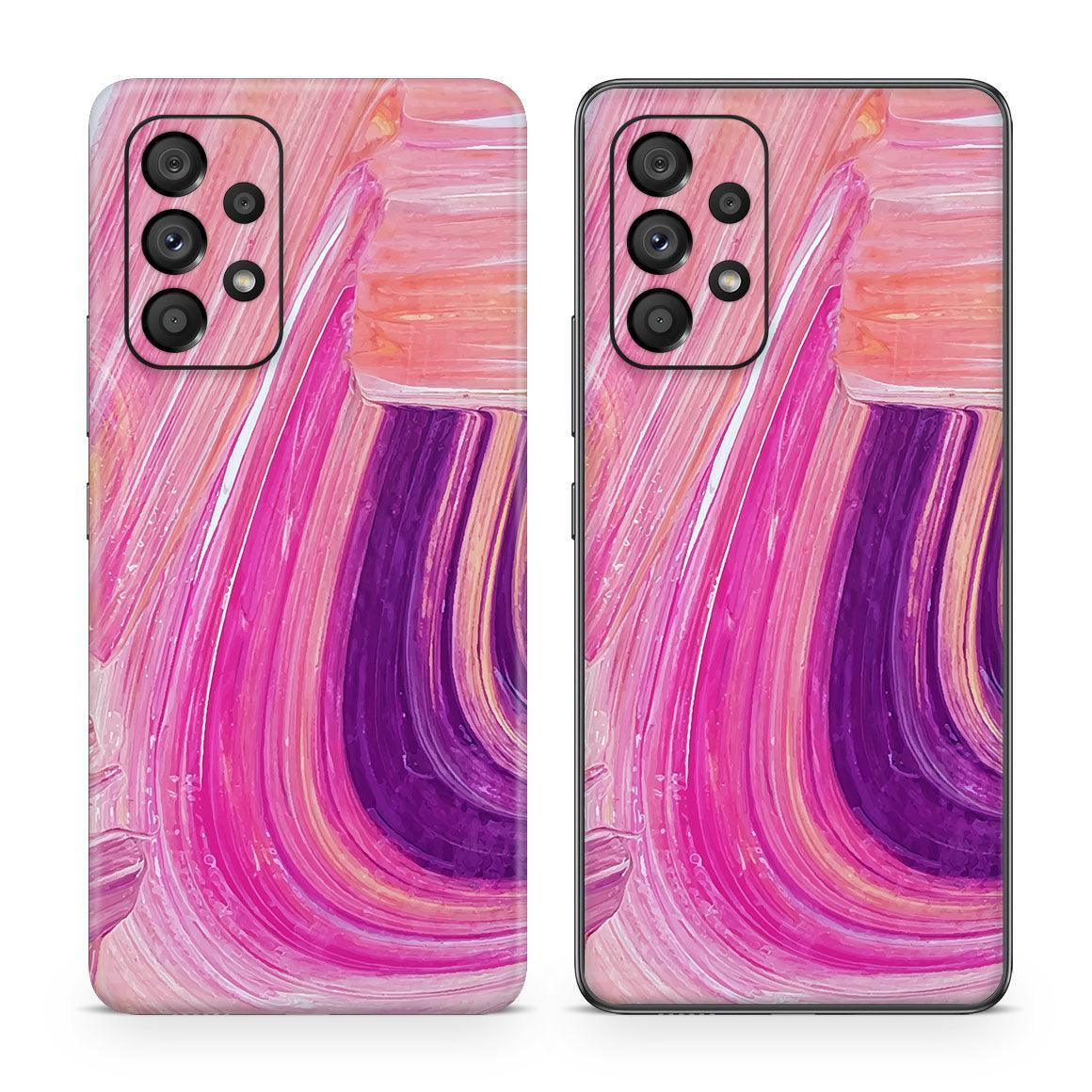 Galaxy A53 Oil Paint Series Skins - Slickwraps