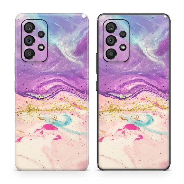 Galaxy A53 Oil Paint Series Skins - Slickwraps