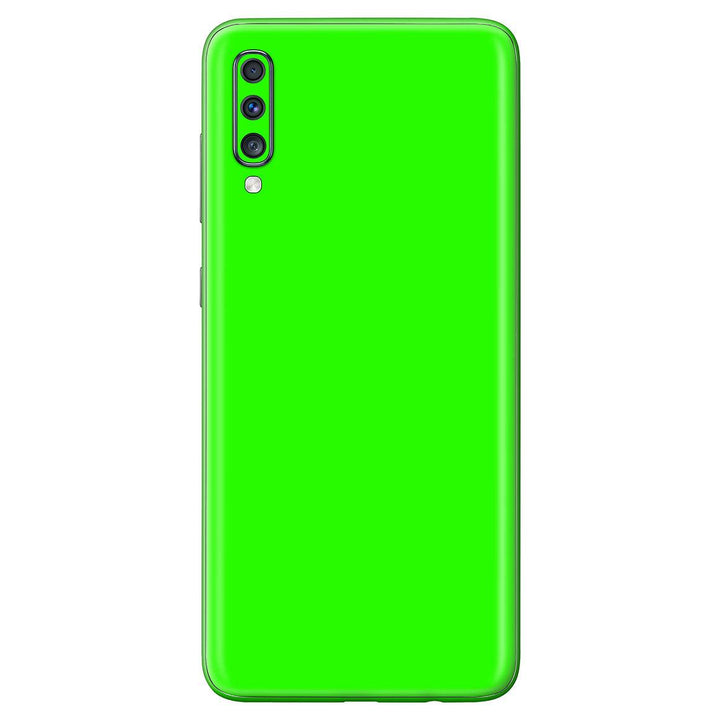 Galaxy A70 Green Glow Skin - Slickwraps
