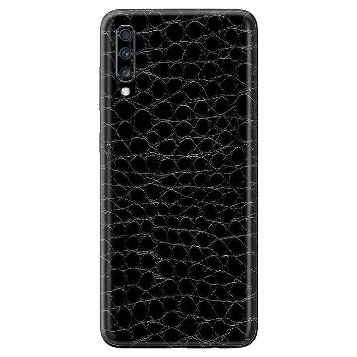 Galaxy A70 Leather Series Skins - Slickwraps