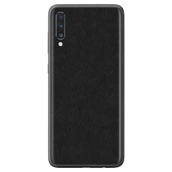 Galaxy A70 Leather Series Skins - Slickwraps