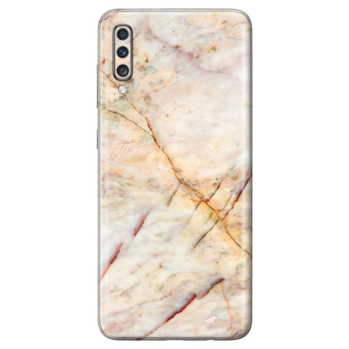 Galaxy A70 Marble Series Skins - Slickwraps