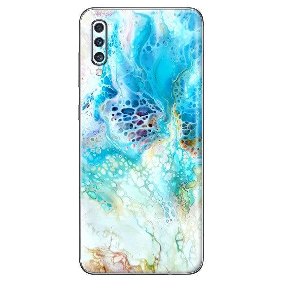 Galaxy A70 Oil Paint Series Skins - Slickwraps