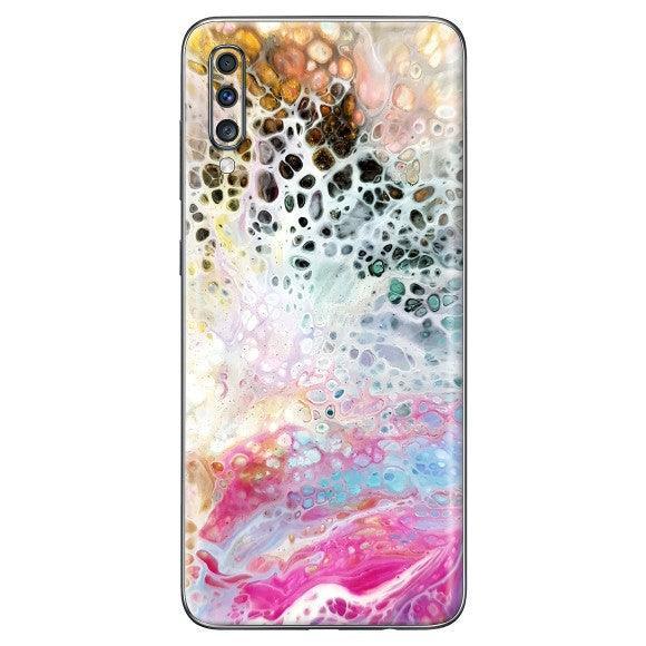 Galaxy A70 Oil Paint Series Skins - Slickwraps
