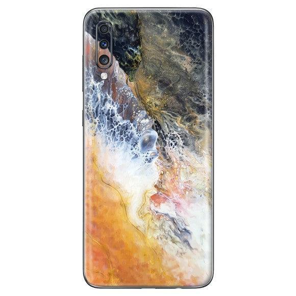 Galaxy A70 Oil Paint Series Skins - Slickwraps
