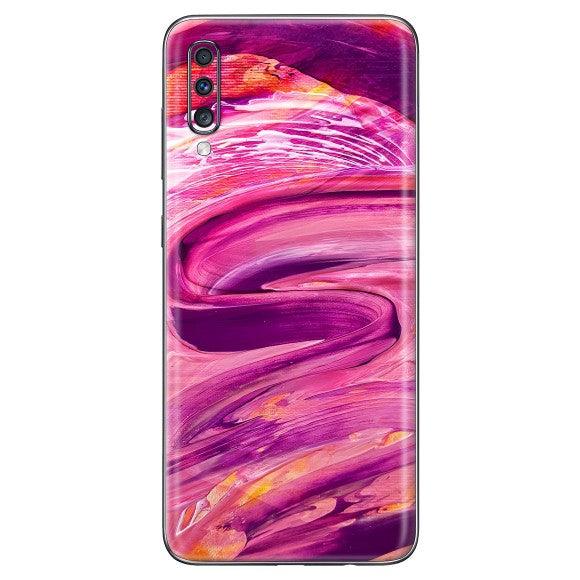 Galaxy A70 Oil Paint Series Skins - Slickwraps
