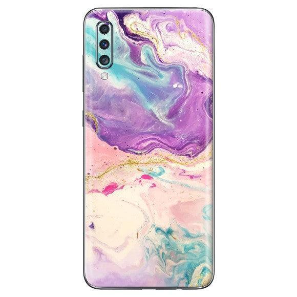 Galaxy A70 Oil Paint Series Skins - Slickwraps