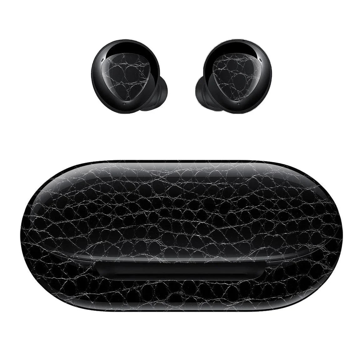 Galaxy Buds Plus Leather Series Skins - Slickwraps