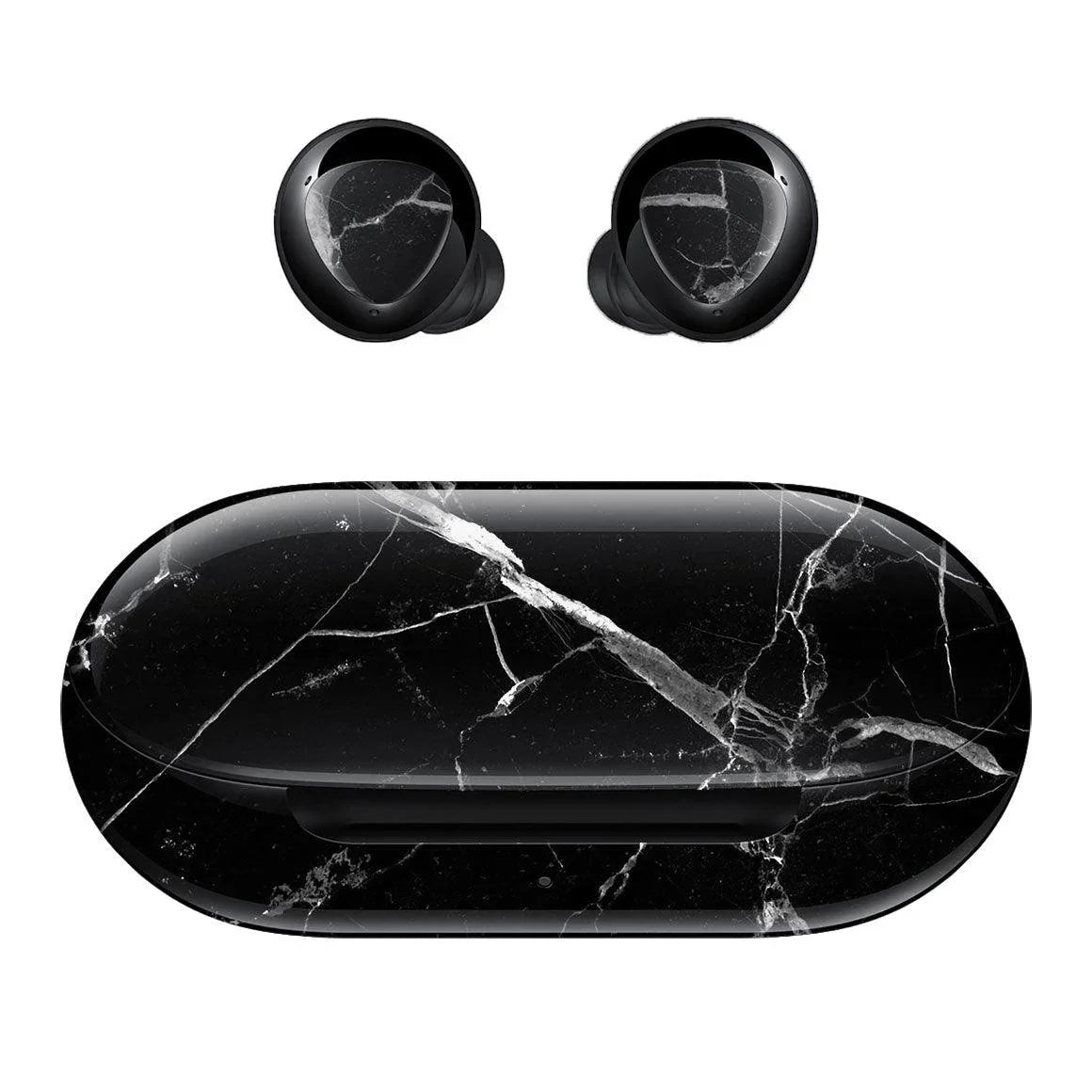 Galaxy Buds Plus Marble Series Skins - Slickwraps