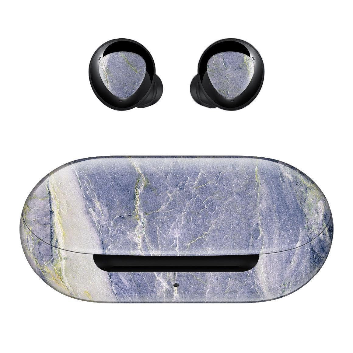 Galaxy Buds Plus Marble Series Skins - Slickwraps