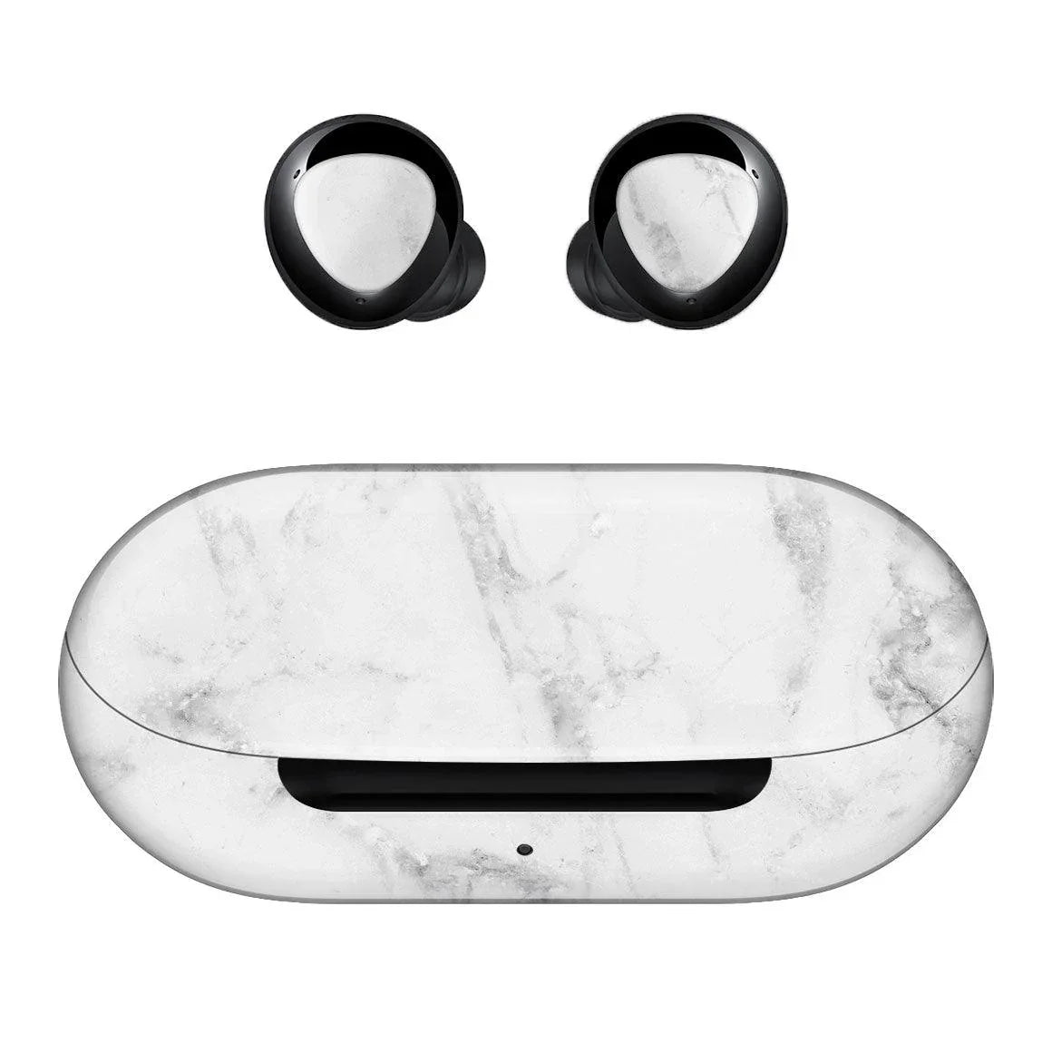 Galaxy Buds Plus Marble Series Skins - Slickwraps