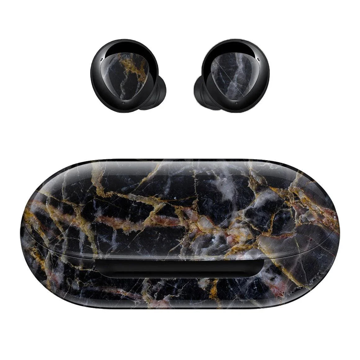 Galaxy Buds Plus Marble Series Skins - Slickwraps