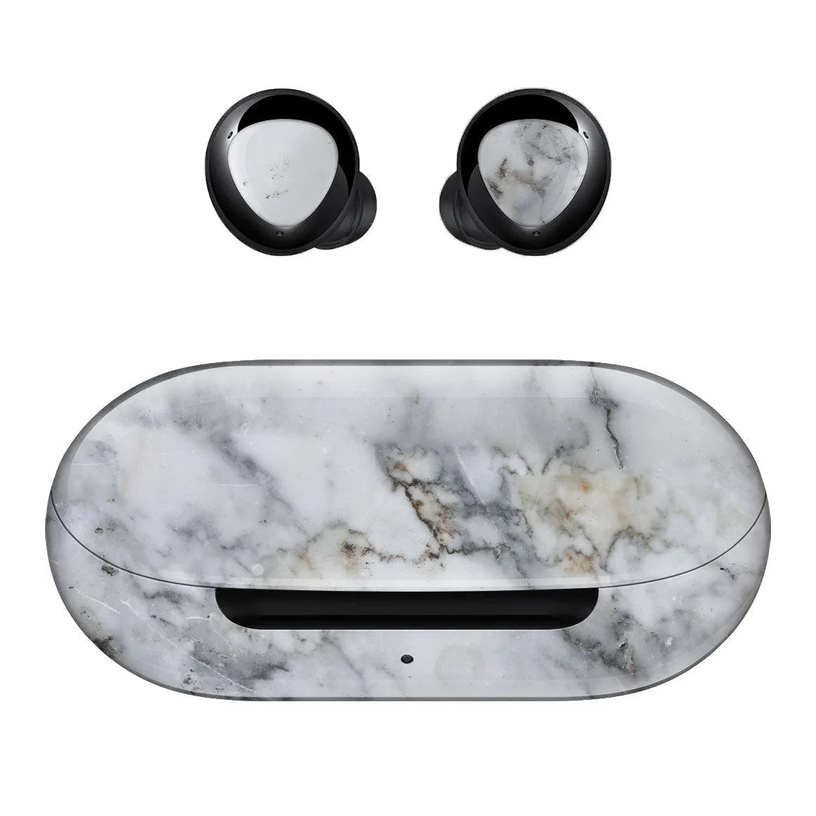 Galaxy Buds Plus Marble Series Skins - Slickwraps